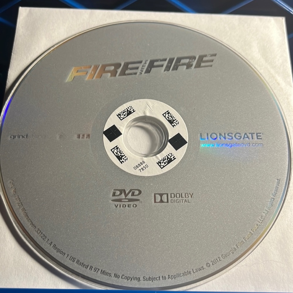 Fire With Fire dvd